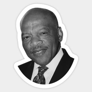 John Lewis Official Congressional Portrait - 2003 Sticker